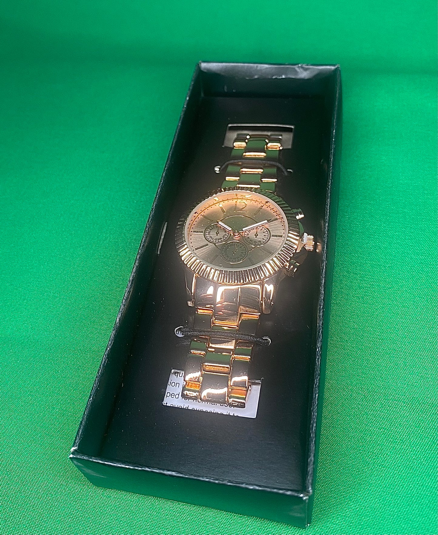 Virginia Rose Gold Bracelet-Style Quartz Watch