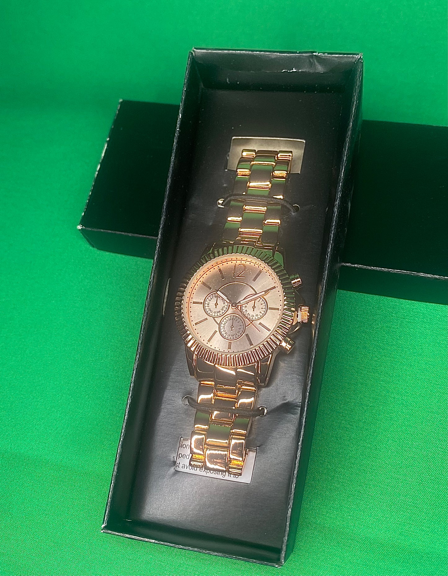 Virginia Rose Gold Bracelet-Style Quartz Watch